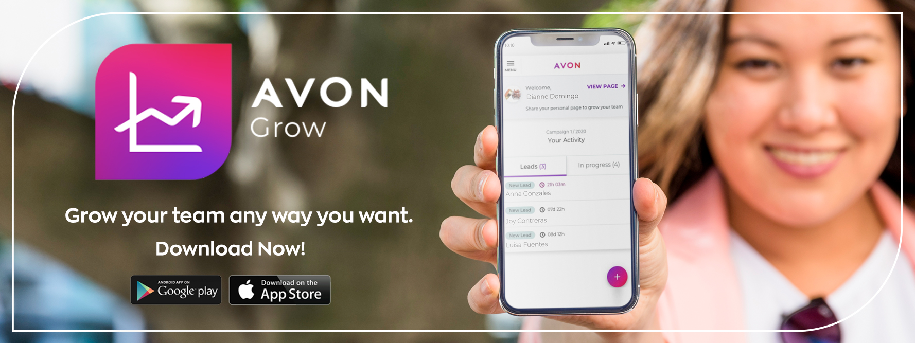 Download Avon Grow App
