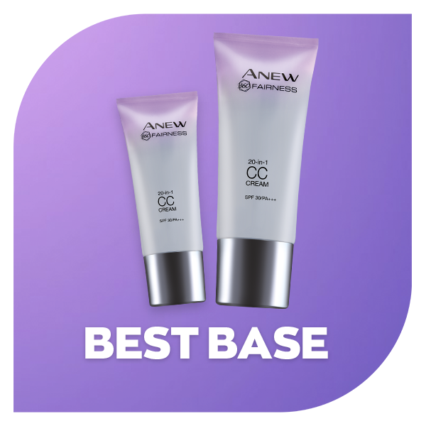 BBest Skin-Adapting Base: Avon Anew Fairness CC Cream