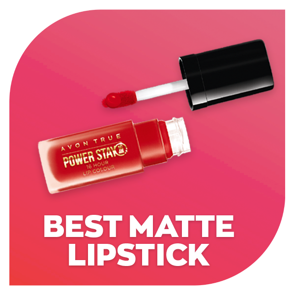 Best Matte Lipstick: Avon Power Stay 16 Hour Lip Color
