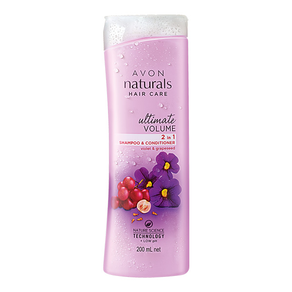 Avon Product Detail Naturals Hair Care Ultimate Volume Violet