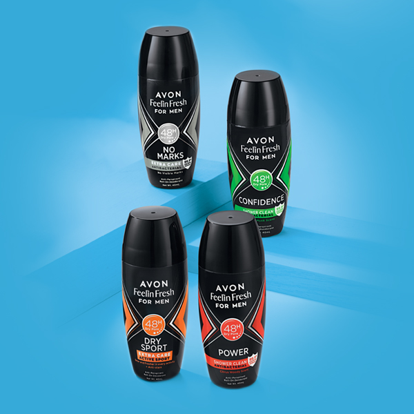 thumbnail image 2 of Avon Roll-On Deodorant Trio – 3-Pack, 2.6 Fl Oz Each – Men, Women, Unisex – Choose Scent 2 of 5