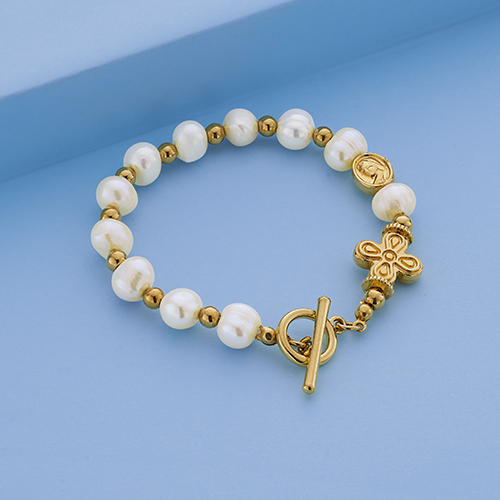 Freshwater Pearl Rosary Bracelet