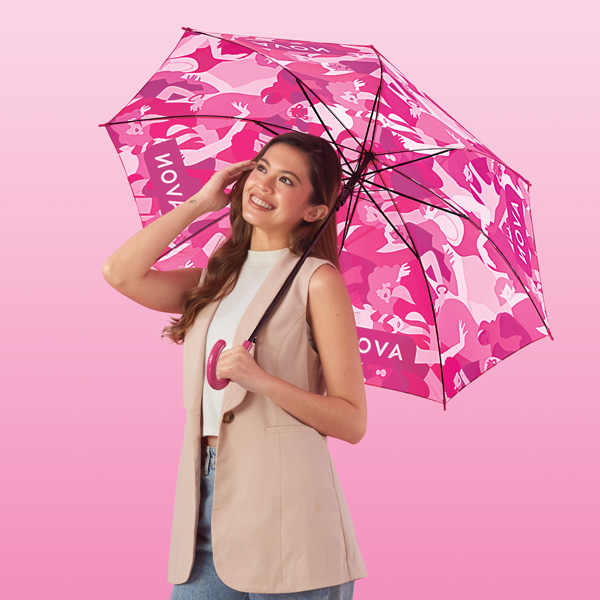 Avon Product Detail Breast Cancer Awareness Cane Umbrella