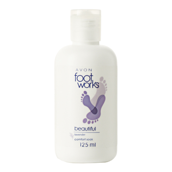 Avon Product Detail Foot Works Lavender Comfort Foot Soak 125 mL