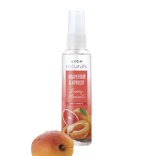 Avon Product Detail NATURALS PINK GRAPEFRUIT & APRICOT SPRITZ 100ML