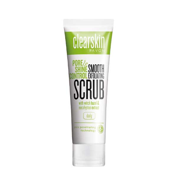 clearskin pore & shine control black exfoliating cleanser
