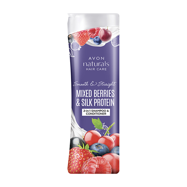 Avon - Product Detail : NATURALS MIXED BERRIES AND SILK PROTEIN 2-IN-1  SHAMPOO 200ML RESTAGE-2020