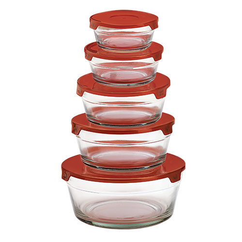 Avon Product Detail Sienna 10pc Glass Bowl Set