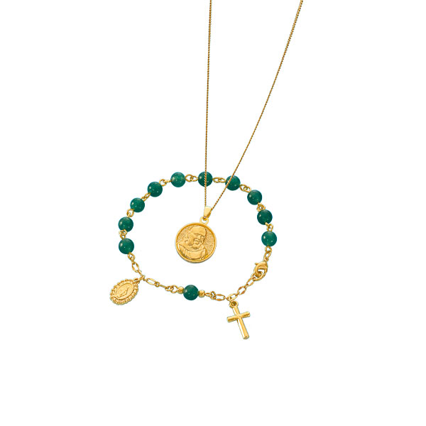 avon rosary bracelet